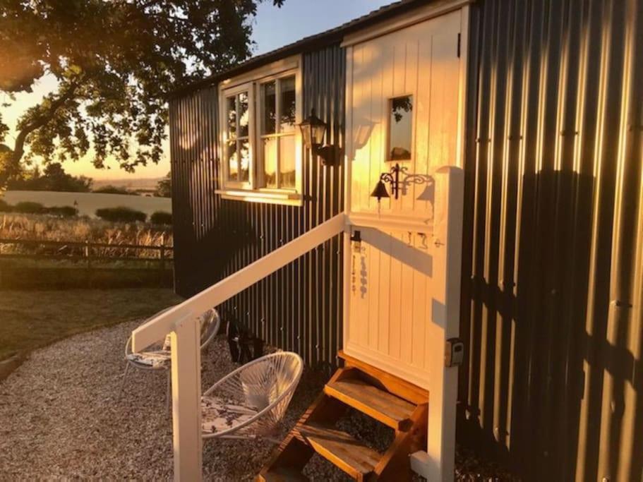 Ferienwohnung The Humble Hut Wooler Exterior foto